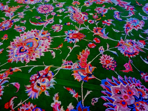 Detalhe do Carpete do Interior da Mesquita